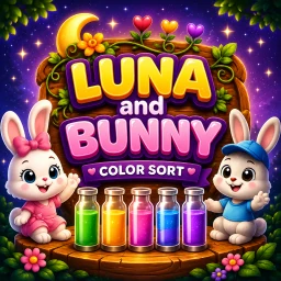 Luna and Bunny Color Sort simgesi