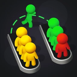 Sort Puzzle - stickman games simgesi